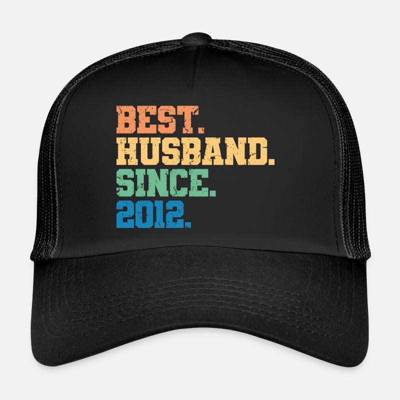 Bester Ehemann seit 2012, Geschenk zum 11-jährigen Jubiläum Trucker Cap