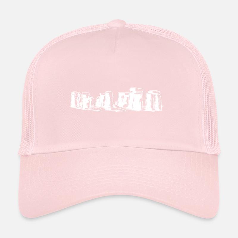 Histoire antique Stonehenge Âge de pierre Casquette trucker 