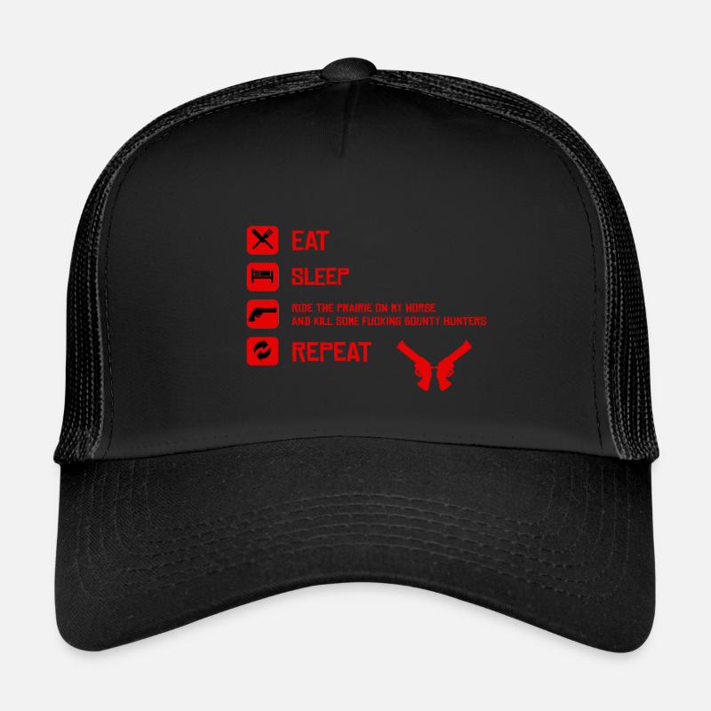 Eat Sleep Repeat RDD2 Trucker Cap