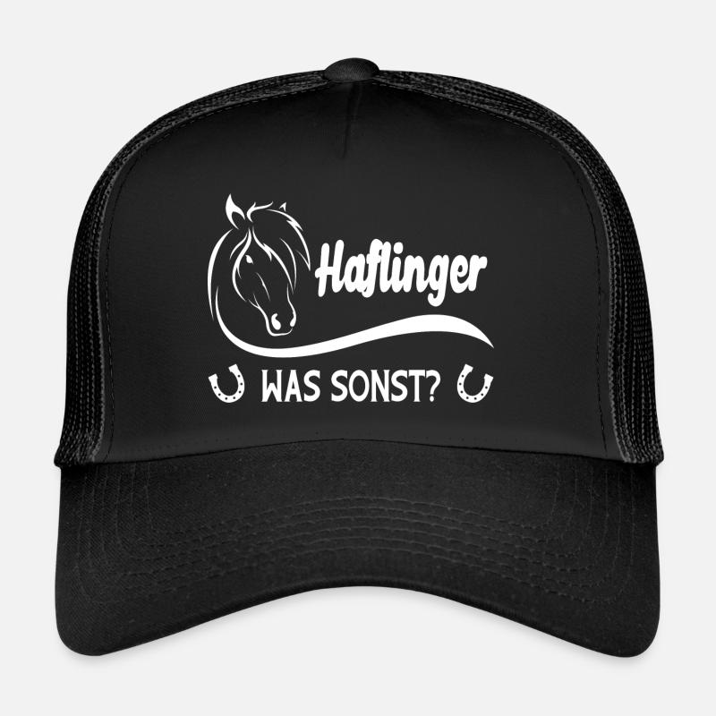 Haflinger Was Sonst Pferd Reiter Trucker Cap