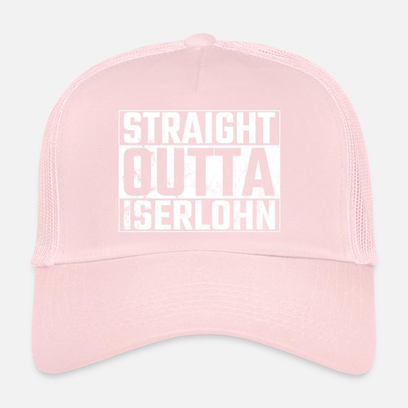 Straight Outta Iserlohn Iserlohner Ruhr Casquette trucker 