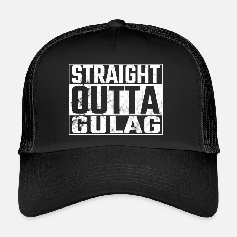 Goulag direct Russie USSr Bloc de l’Est Casquette trucker 