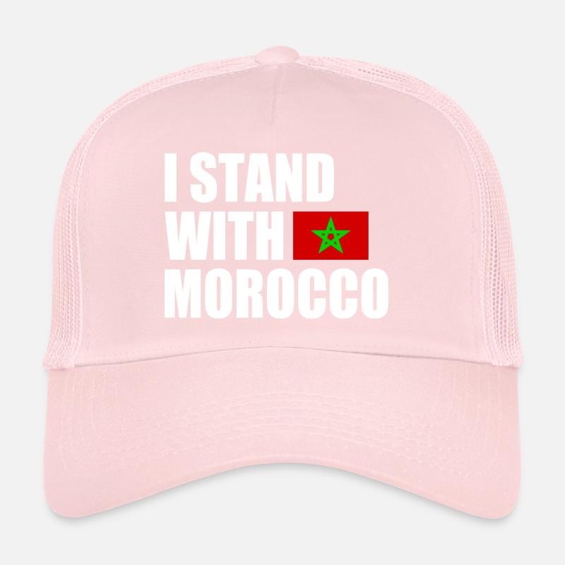 I stand with morocco Trucker Cap