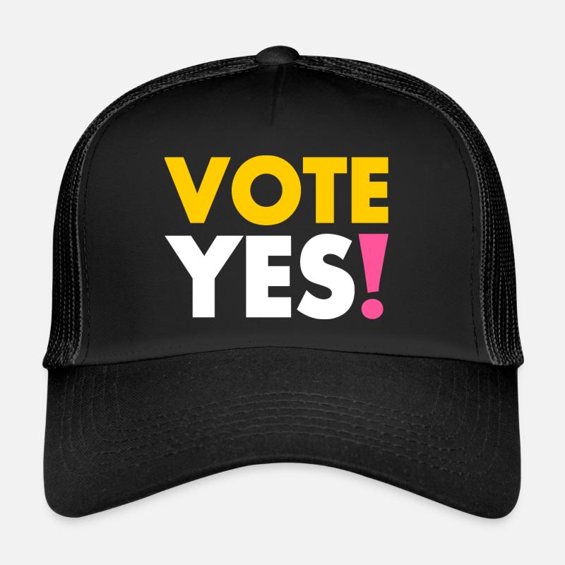 Vote yes Casquette trucker 