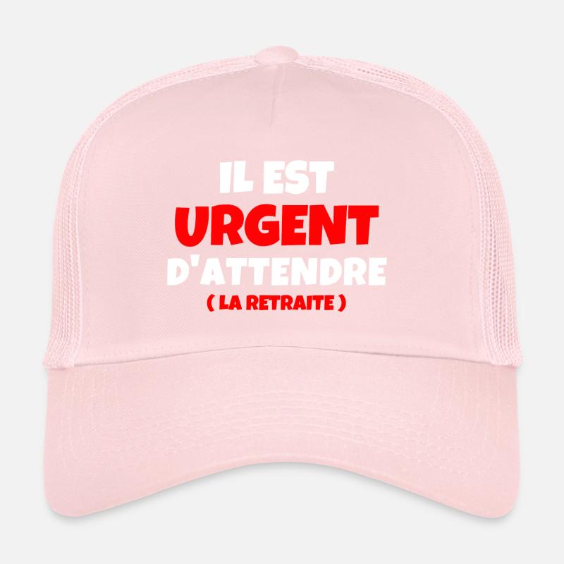 retraite, retraité, retraitée Casquette trucker 