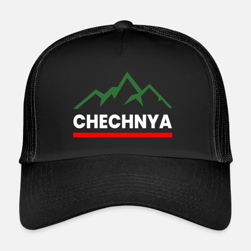 Chechnya Chechen Tschetschenien Tschetschene Berge Trucker Cap