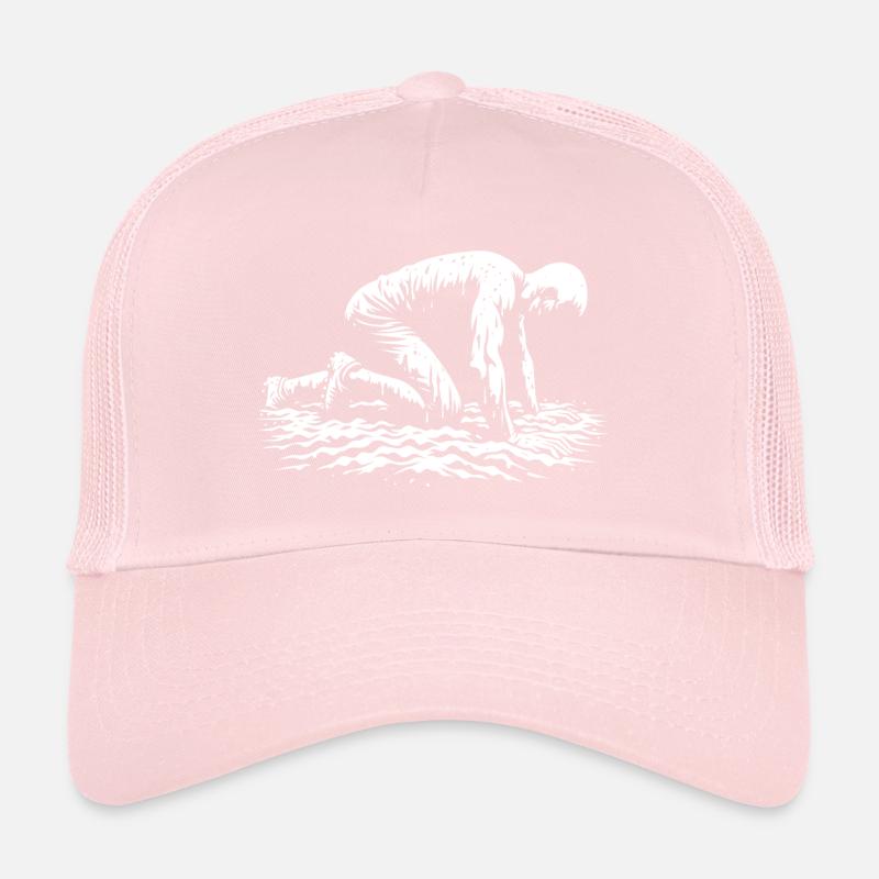 The mud hole in the obstacle course Trucker Cap