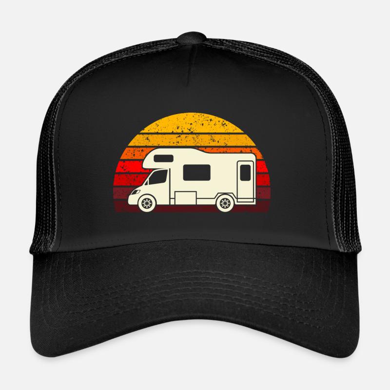 Retro Wohnmobil Geschenk Trucker Cap