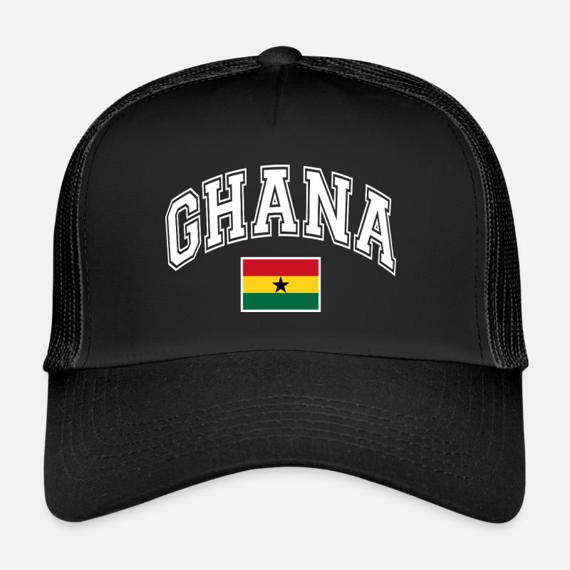 Ghana Flag Trucker Cap