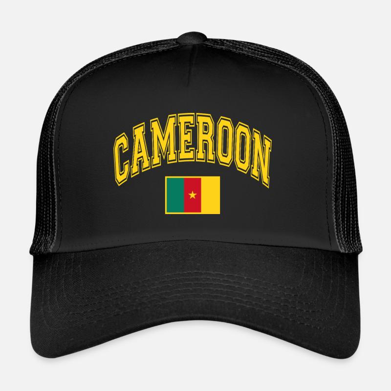 Drapeau du Cameroun Casquette trucker 