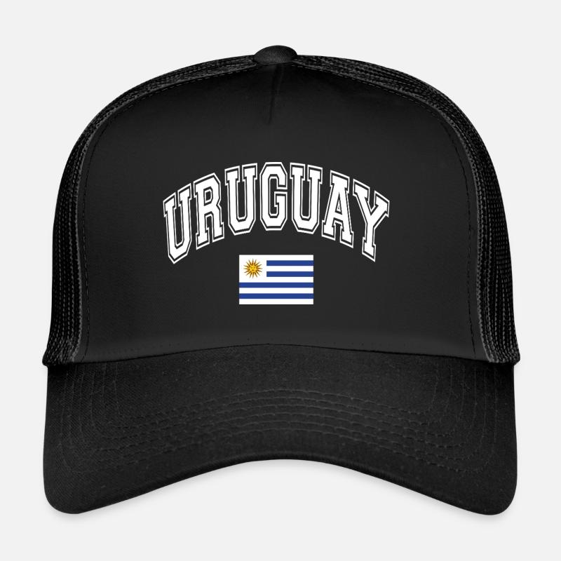 Drapeau de l’Uruguay Casquette trucker 