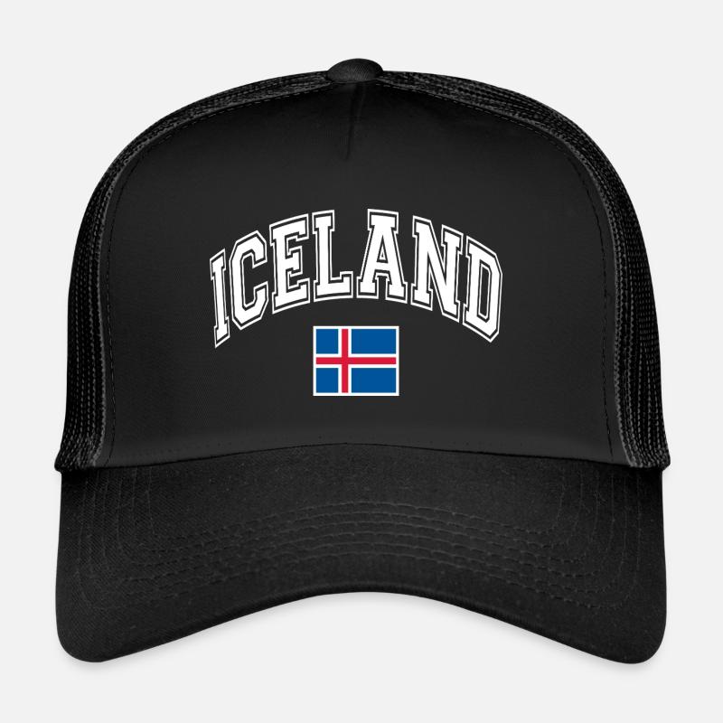 Iceland Flag Trucker Cap