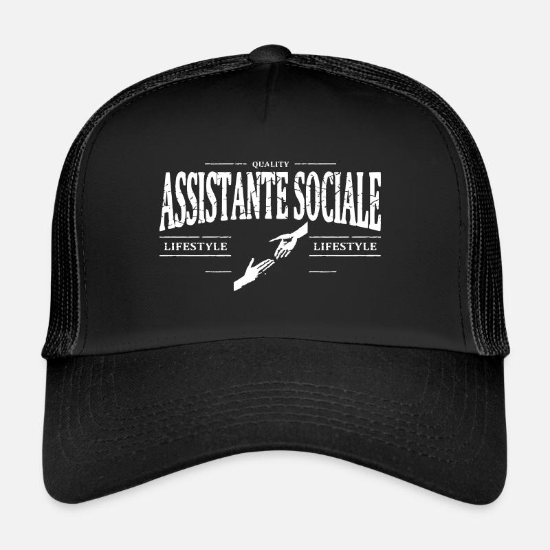 assistante sociale Casquette trucker 