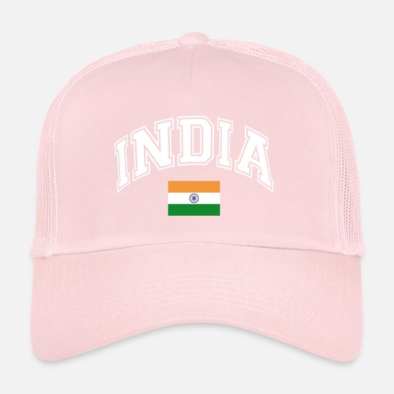 Drapeau de l’Inde Casquette trucker 