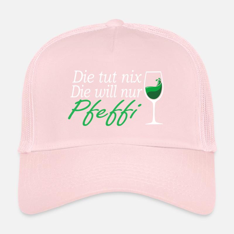 Die will nur Pfeffi Pfefferminzlikör Trucker Cap