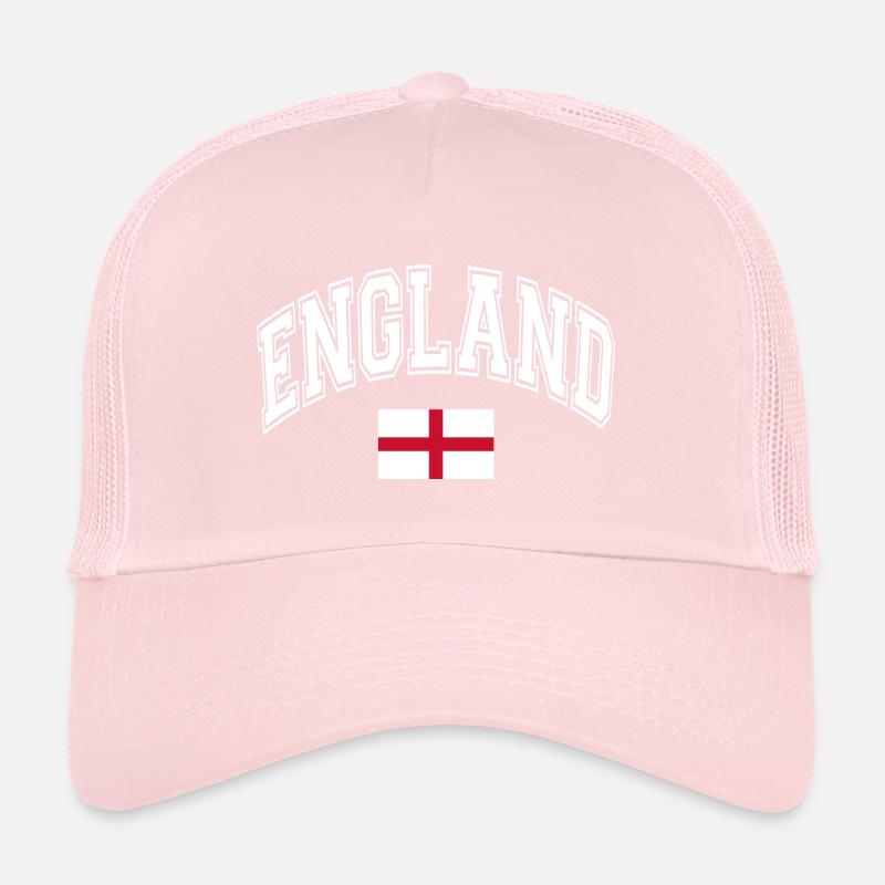 Drapeau de l’Angleterre Casquette trucker 
