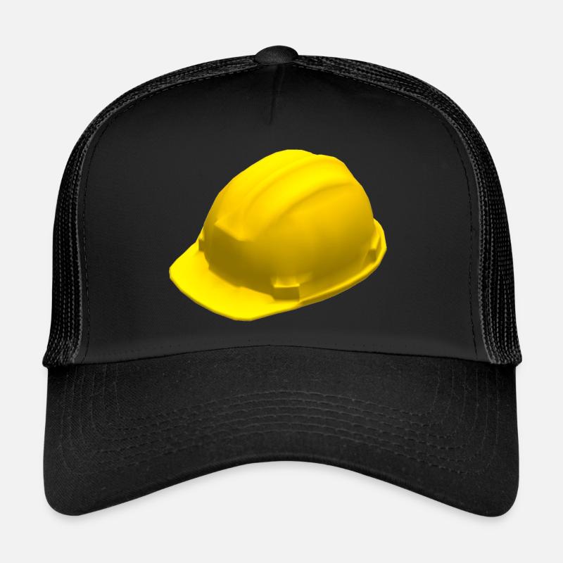 casque - Casquette trucker  - noir/noir