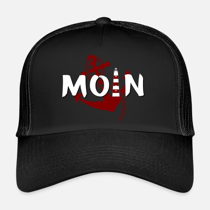 Moin Leuchtturm Anker Trucker Cap