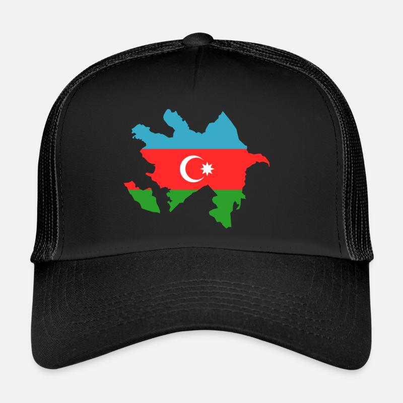 L’Azerbaïdjan comme drapeau Casquette trucker 