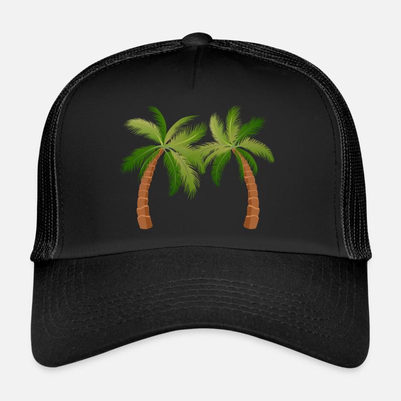 palm tree palm palms Trucker Cap