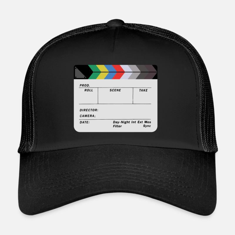 Filmklappe Design Blank Trucker Cap