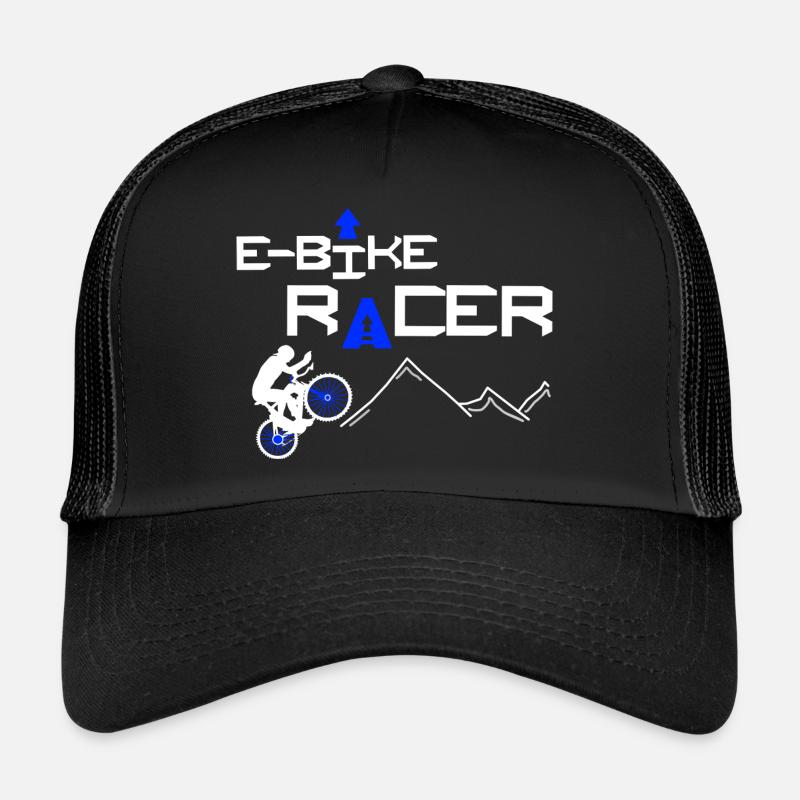 E-Bike - Trucker Cap - Schwarz/Schwarz