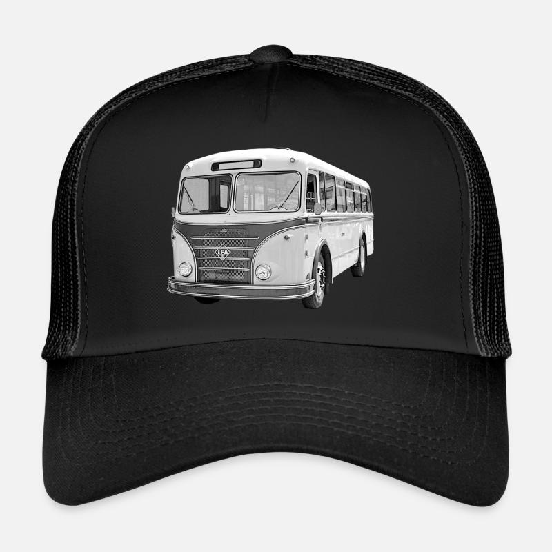 Bus IFA H6B Werdau DDR Oldtimer Ostalgie Trucker Cap