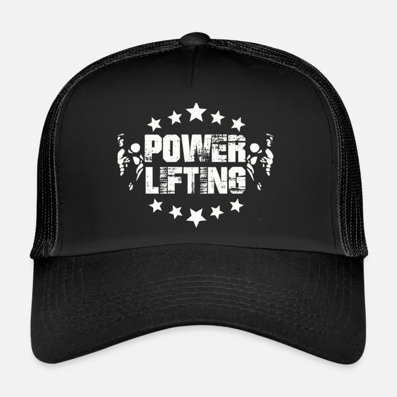 Power Lifting Musculation Sport cadeau Casquette trucker 