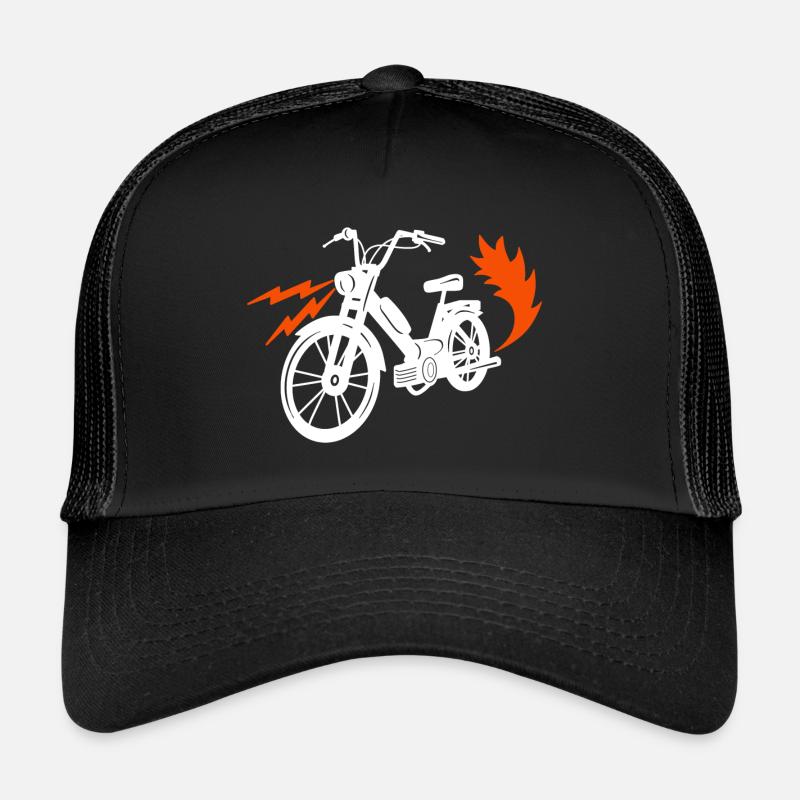 Mofa Moped Mofafahrer Mopedfahrer Zweirad Trucker Cap