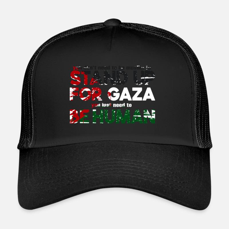 défendre Gaza Casquette trucker 