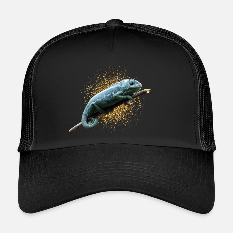 Chamäleon - Trucker Cap - Schwarz/Schwarz