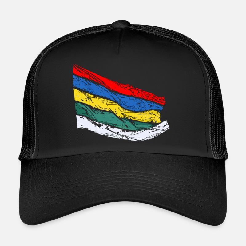 Drapeau Terschellinger - Drapeau de Terschelling Casquette trucker 