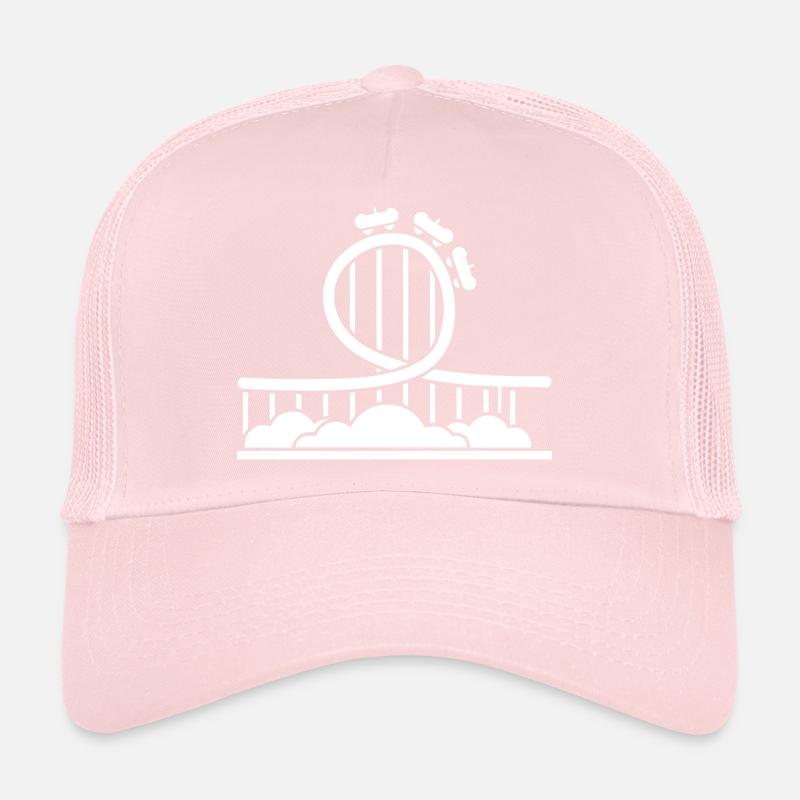 Rollercoaster Achterbahn Trucker Cap