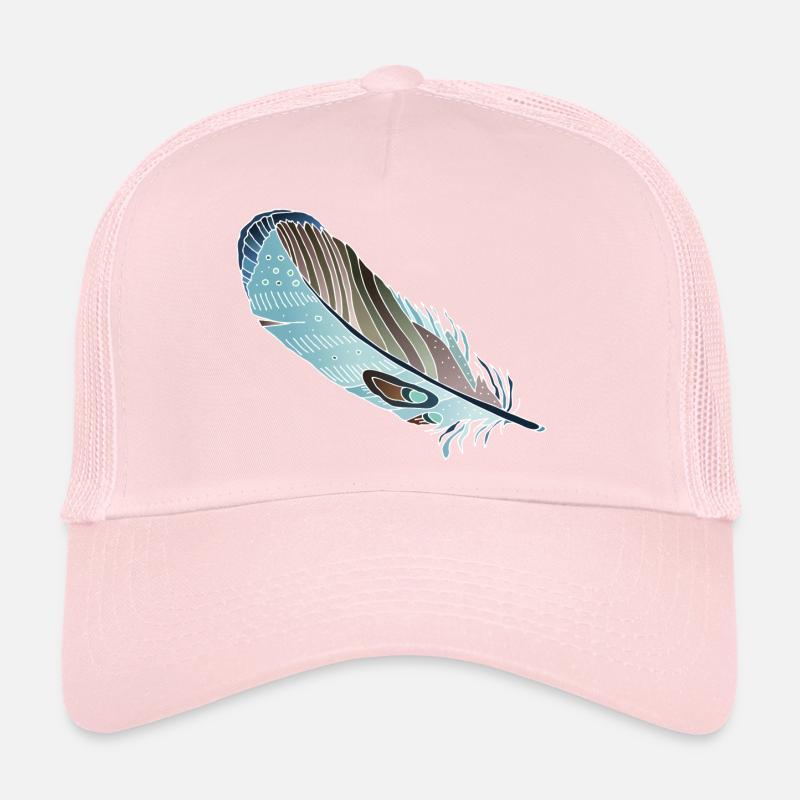 Feather Trucker Cap