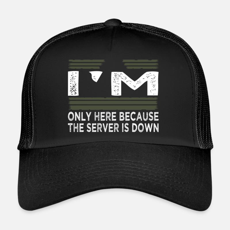 ingénieur nerdy analyste en informatique infirmière Casquette trucker 
