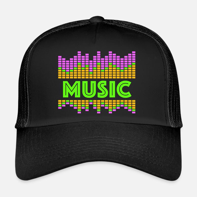 Music Equalizer LED Lights Rhythm Dance Stereo Trucker Cap