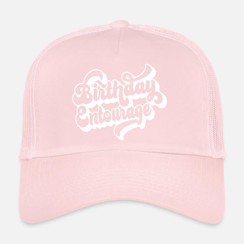 Geburtstags-Entourage Matching Group Geburtstagsfeier Trucker Cap