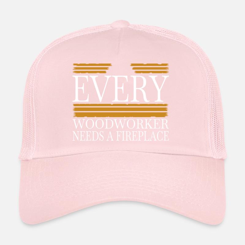menuiserie citation bûcheron heureux bûcheron Casquette trucker 