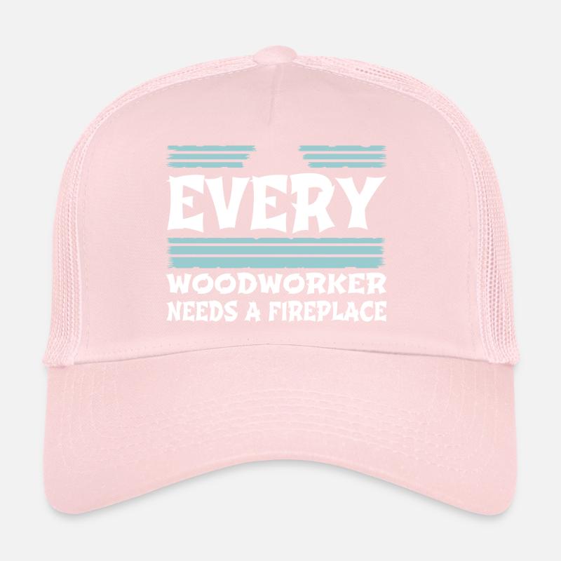 hearbeat carpenter Trucker Cap