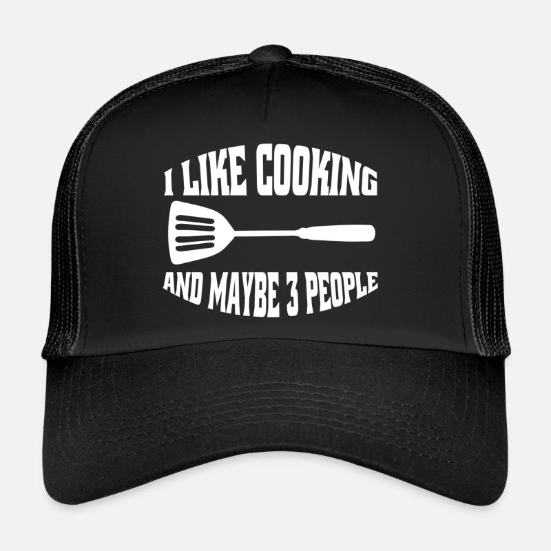 Cuisine Boulanger Chef Drôle Cadeau Hobby Chef Casquette trucker 