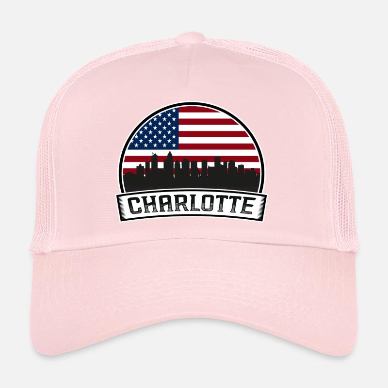Charlotte Skyline Trucker Cap