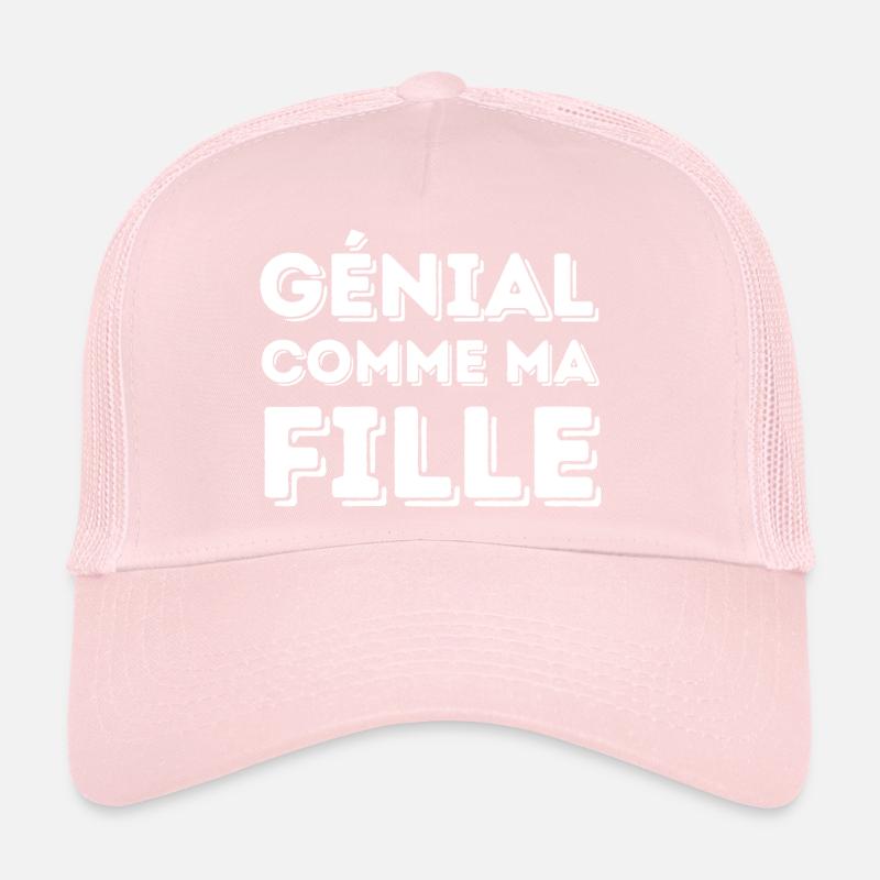 Génial comme ma fille Casquette trucker 