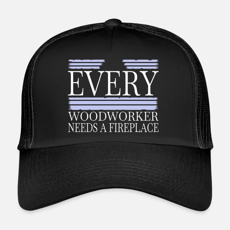 construction charpentier funshirt travail du bois Casquette trucker 