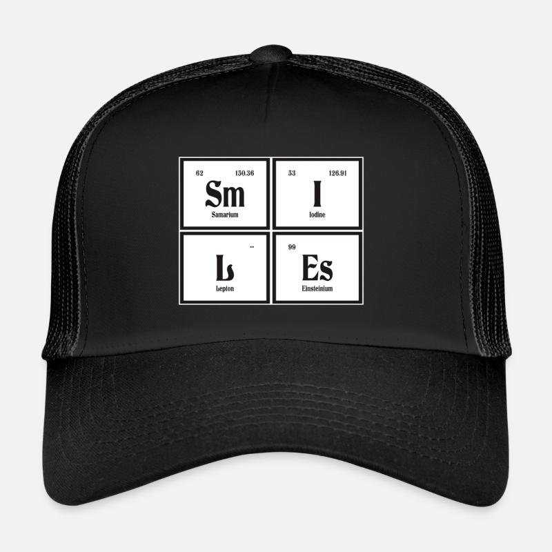 Lächelt | Periodensystem der Elemente Trucker Cap