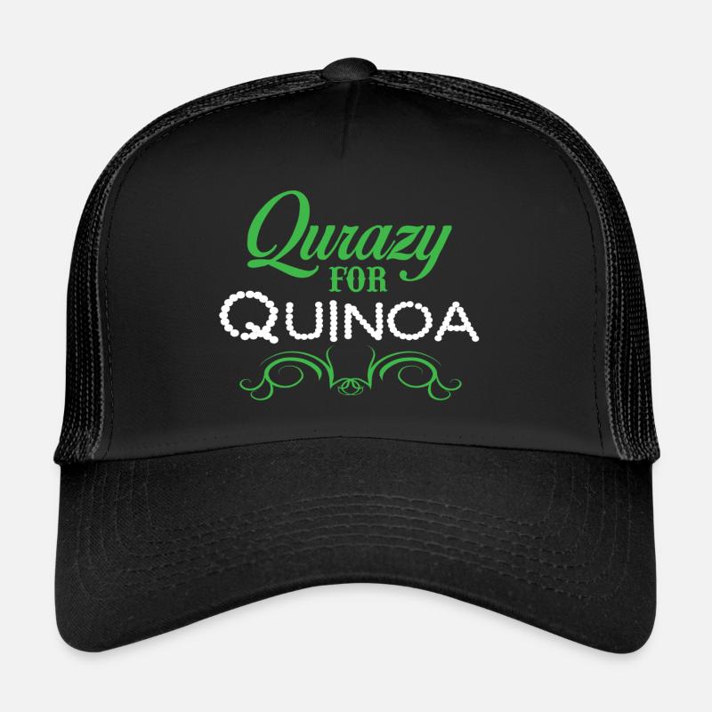 qurazy for quinoa Casquette trucker 