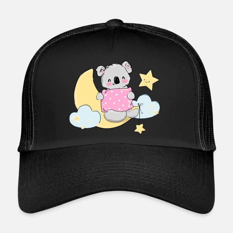 Koala Blue Olivia - Trucker Cap - Schwarz/Schwarz