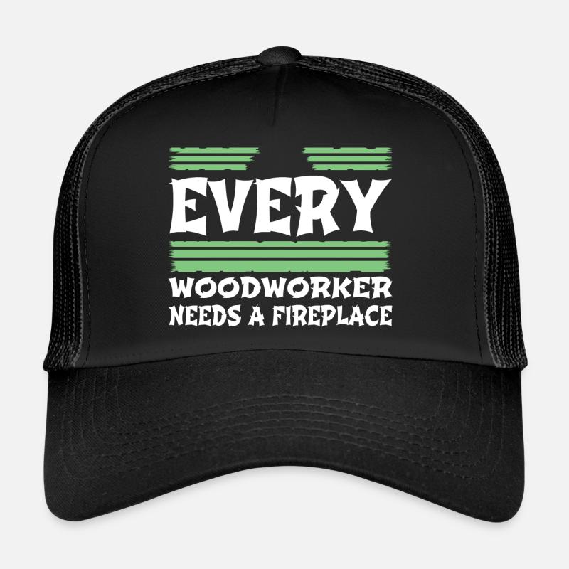 les blagues de charpentier qui exploitent les travaux forestiers Casquette trucker 