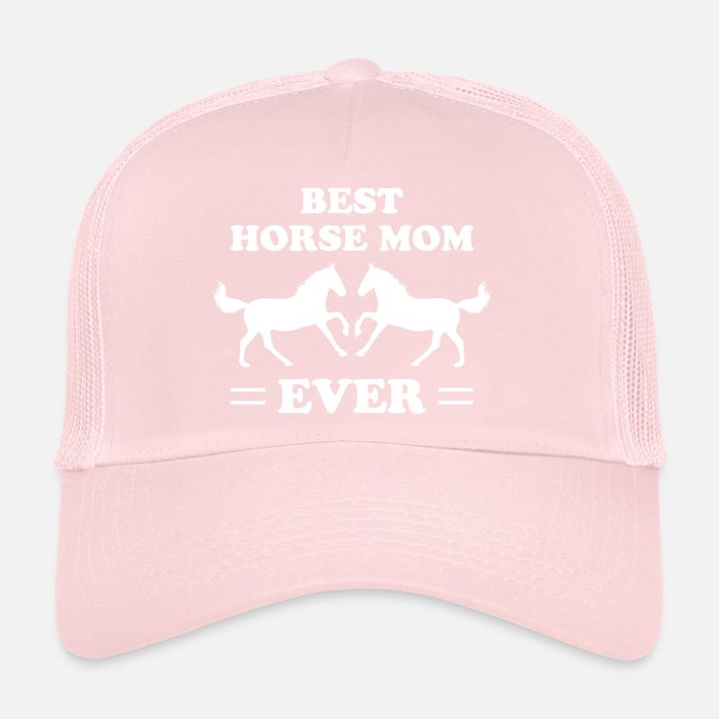 Meilleur cadeau de maman de cavalier de tous les temps Casquette trucker 