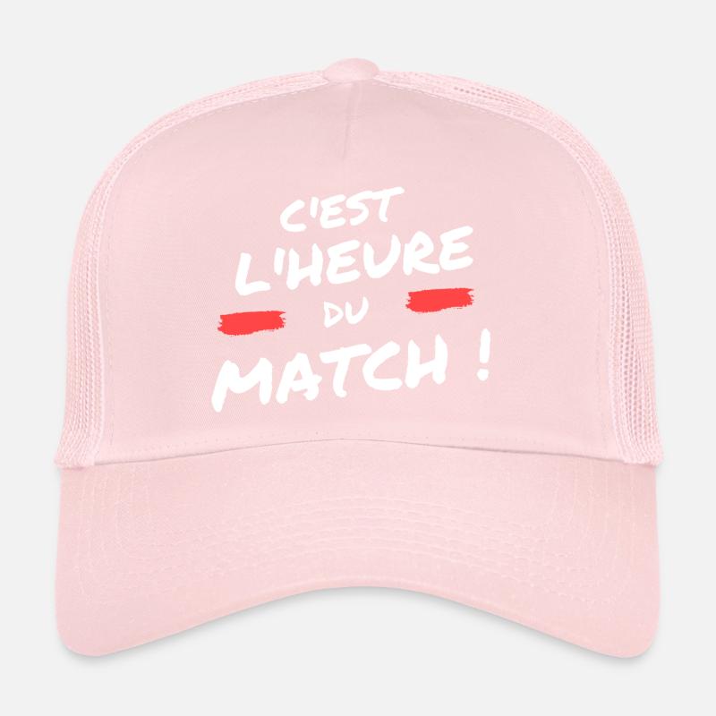 C'est l'heure du match ! Casquette trucker 