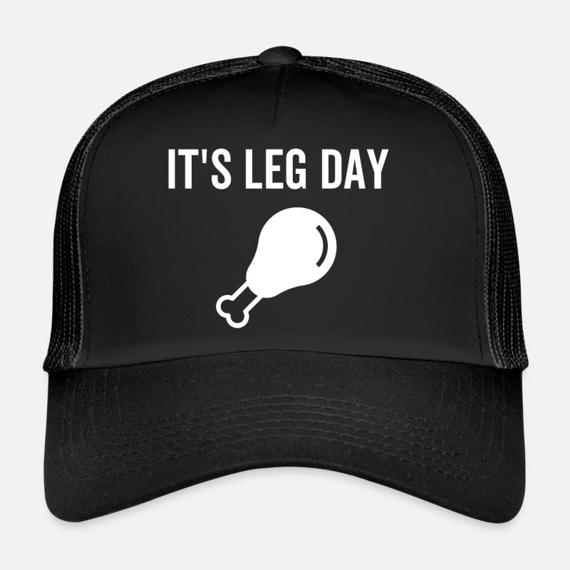 C’est le jour des jambes Casquette trucker 